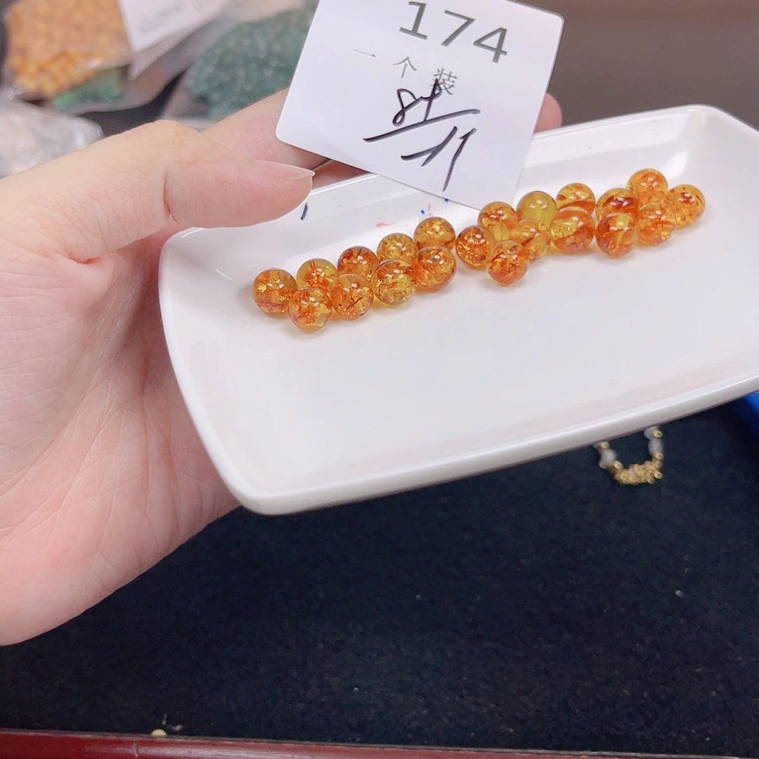 水晶珠宝半成品未镶嵌174 。