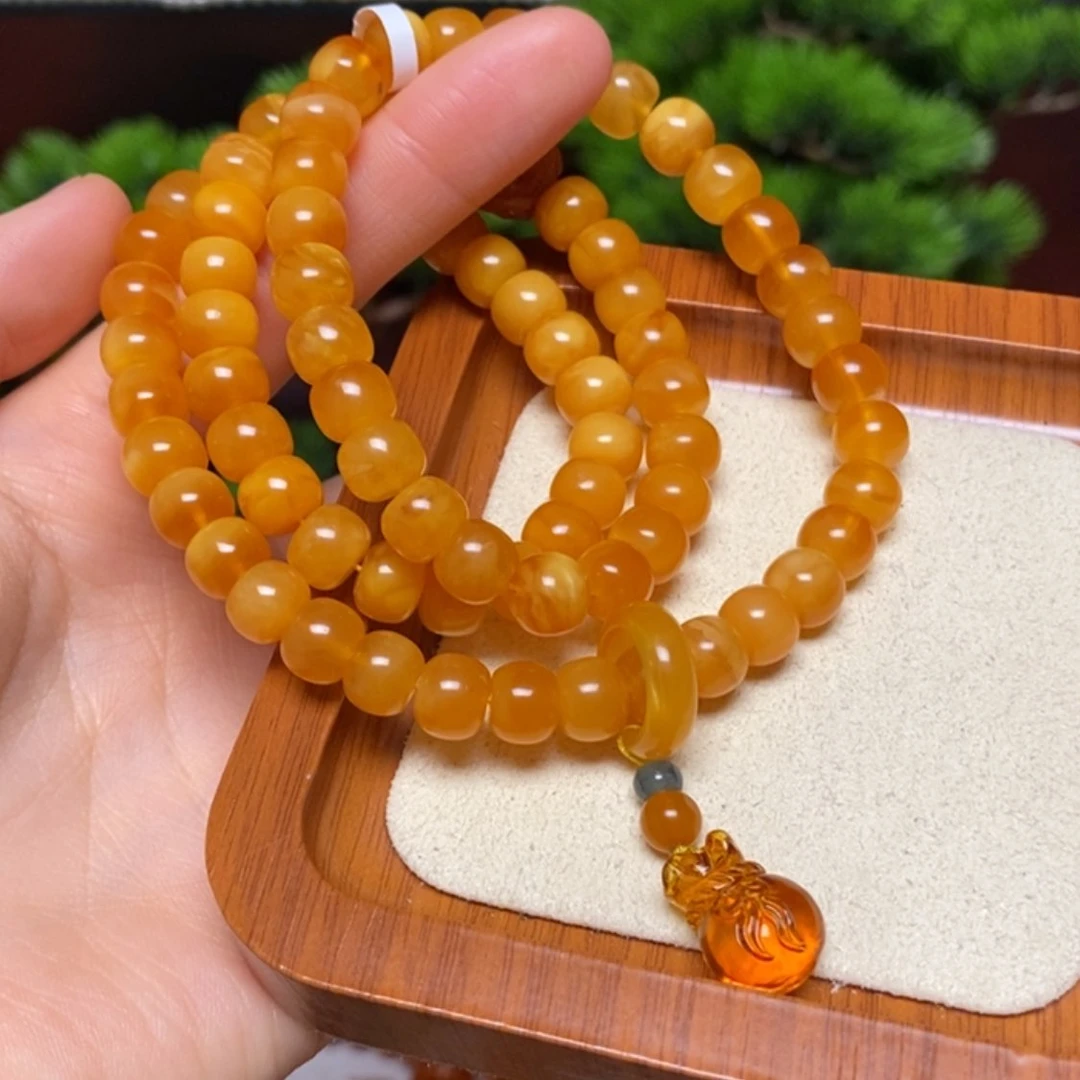 【闪购商品】手链蜜蜡未镶嵌手串