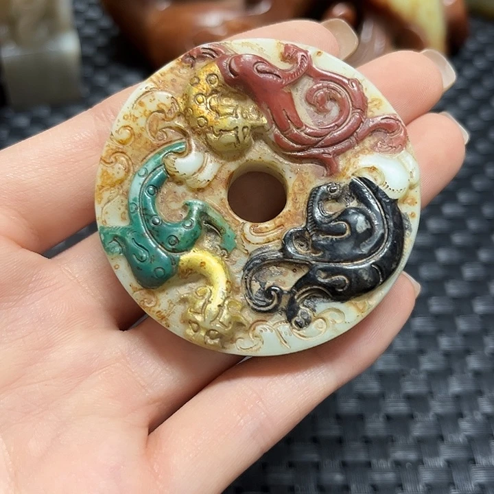 滴血莲花菩提把件
