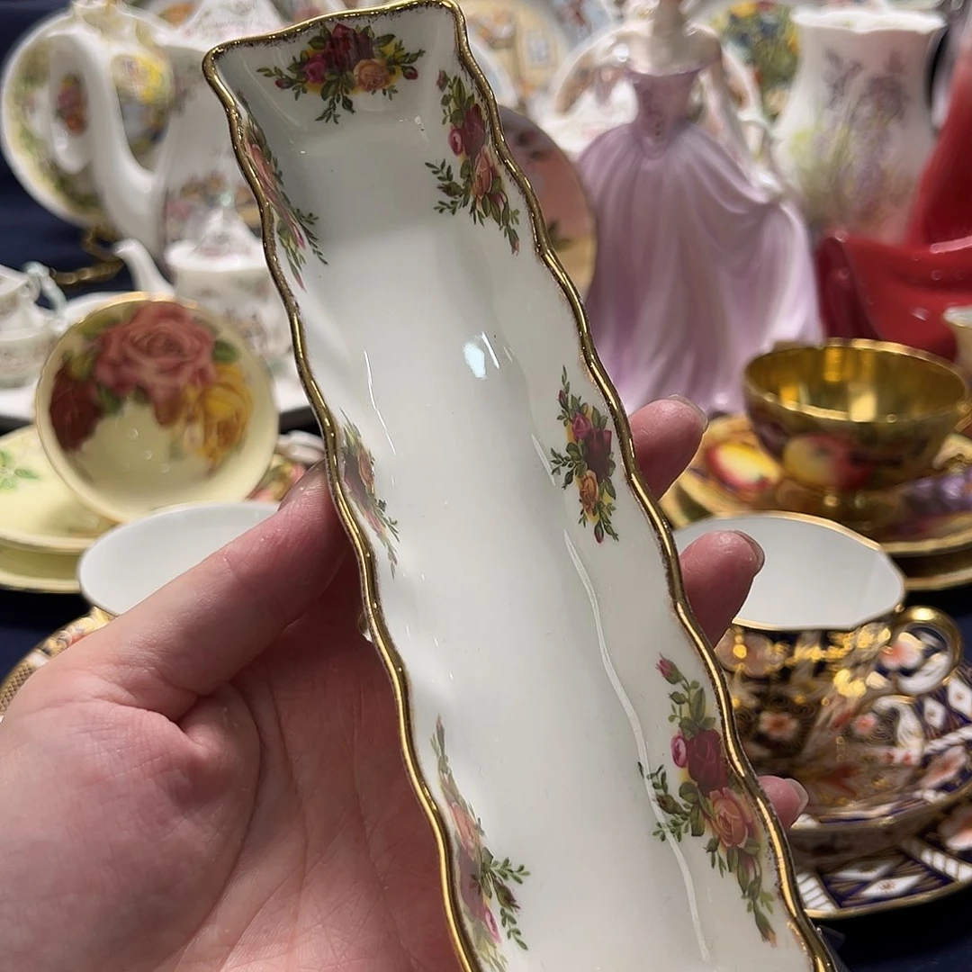 瓷片中古美物 老镇玫瑰