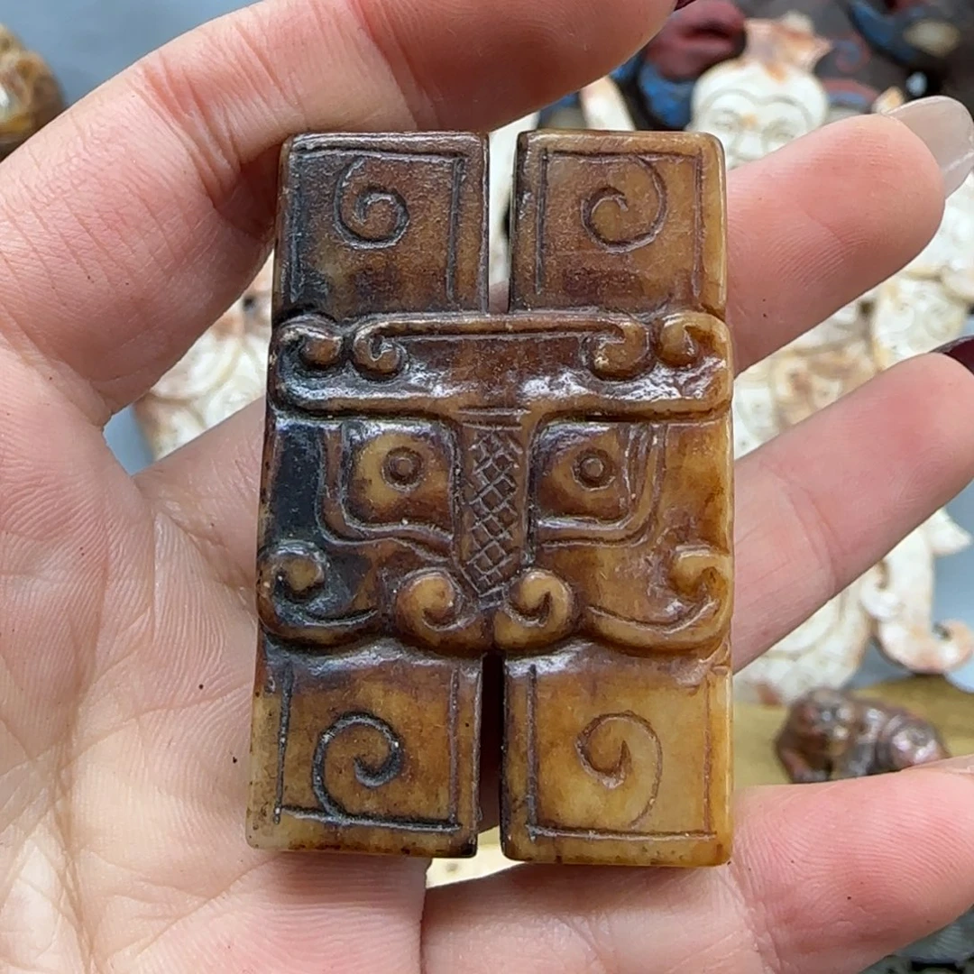 未镶嵌和田玉（糖玉）挂件