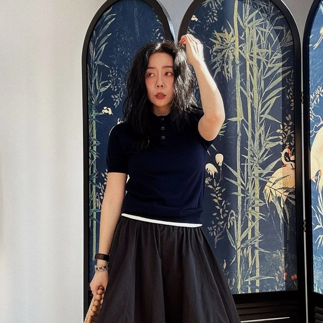 Action Studios大大推荐春夏百搭休闲针织Polo衫SS7775