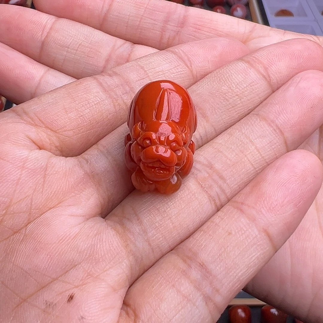 南红玛瑙未镶嵌珠宝奇石貔貅