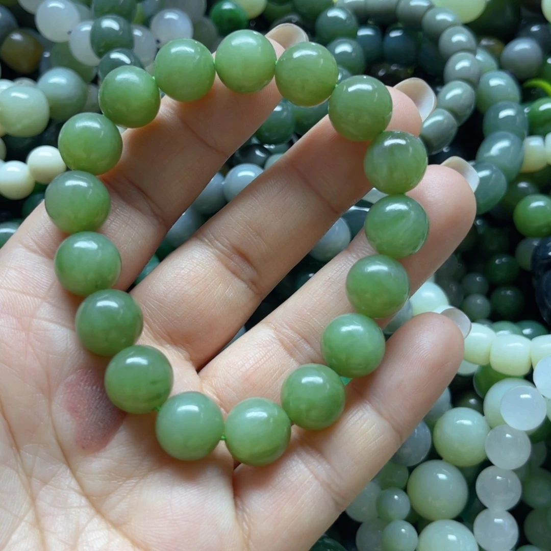 和田玉手链未镶嵌