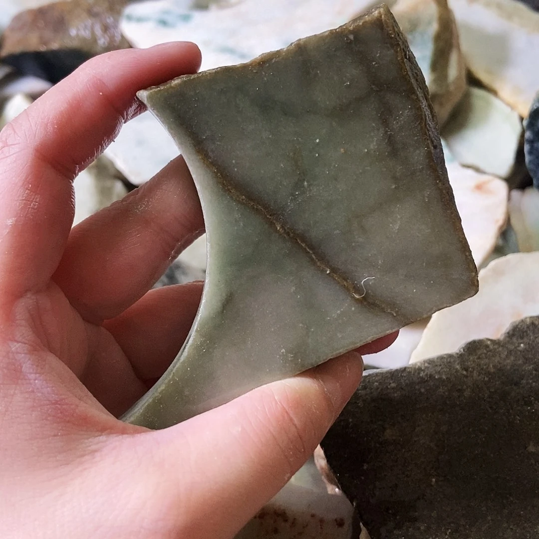 翡翠未镶嵌颈饰天然翡翠