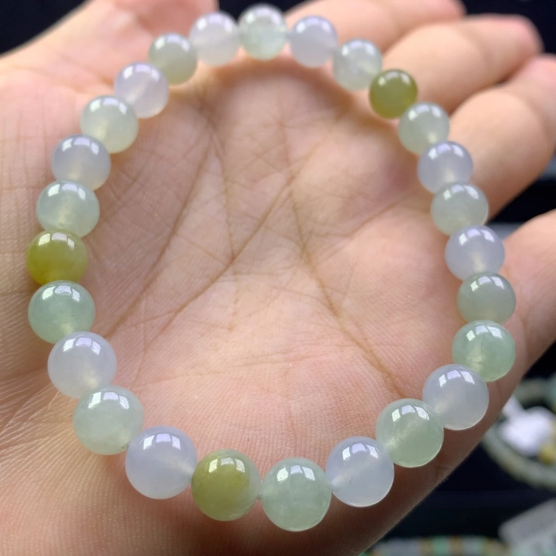 未镶嵌手串翡翠卡