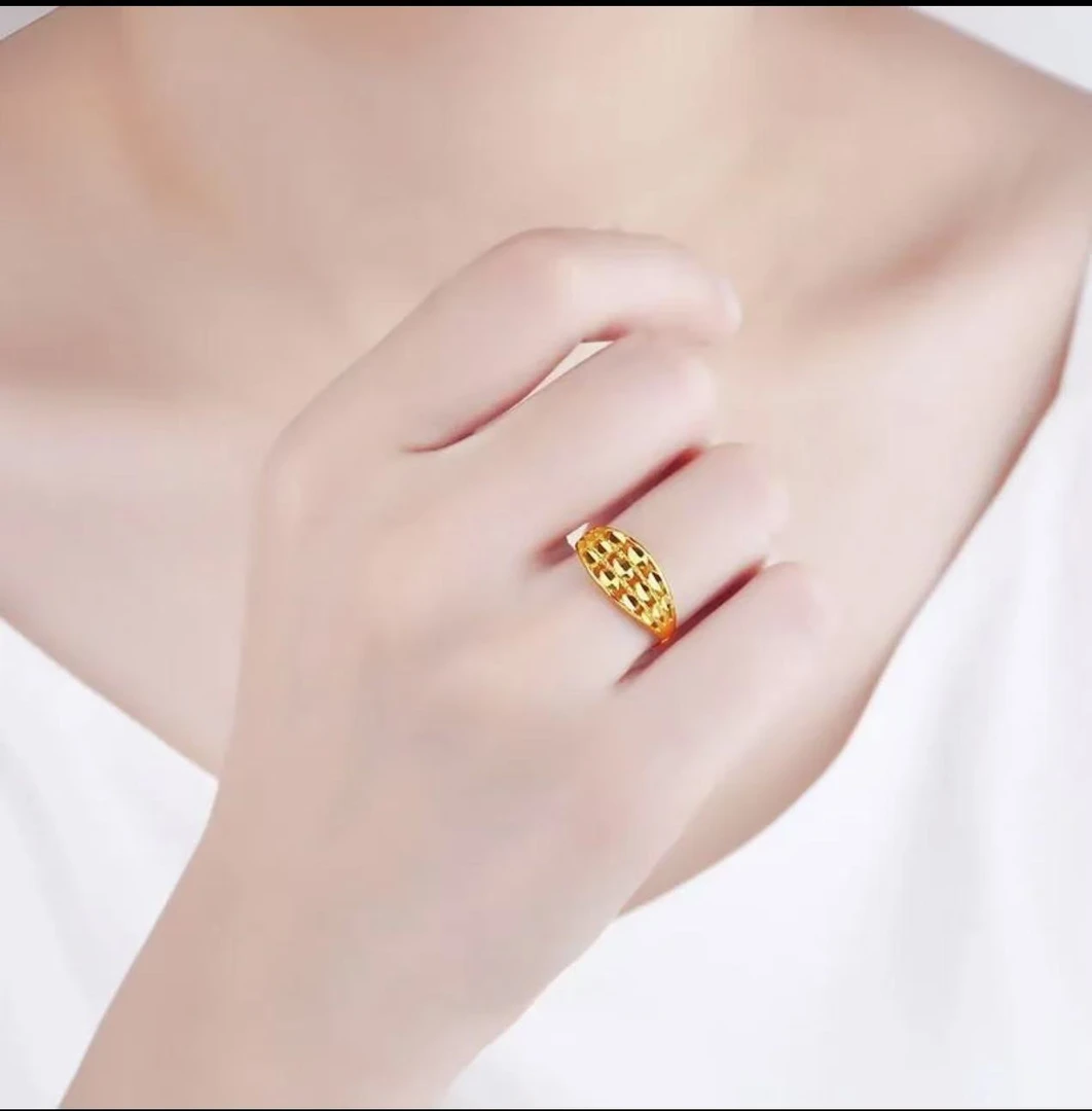 合金戒指 卖穗时尚戒指可调节A45