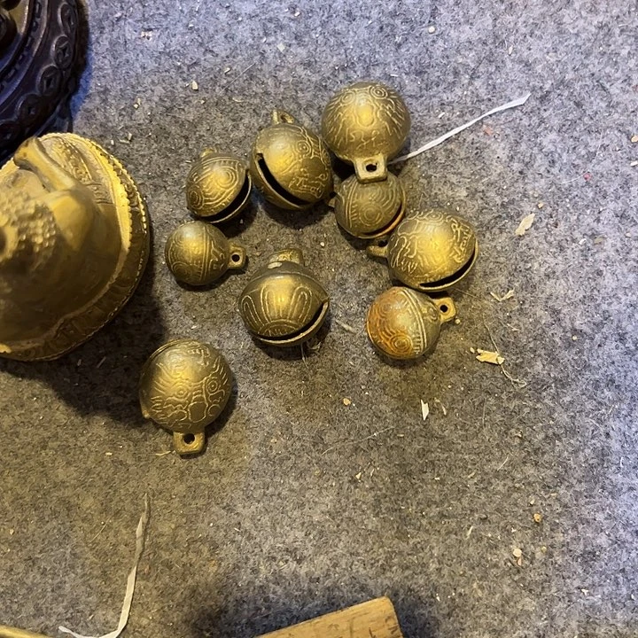 学***用黄铜摆件，文房工艺品摆件