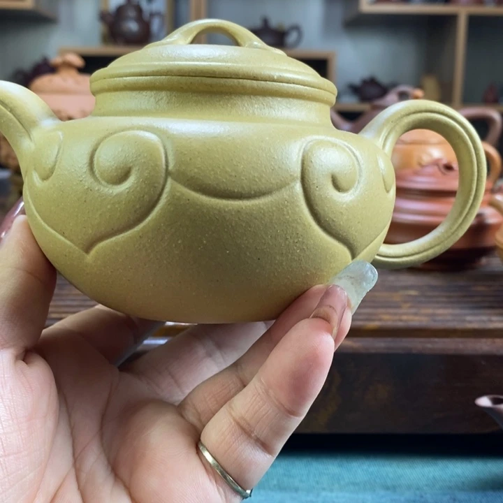 茶壶紫砂原矿紫砂壶系列产品瑕疵