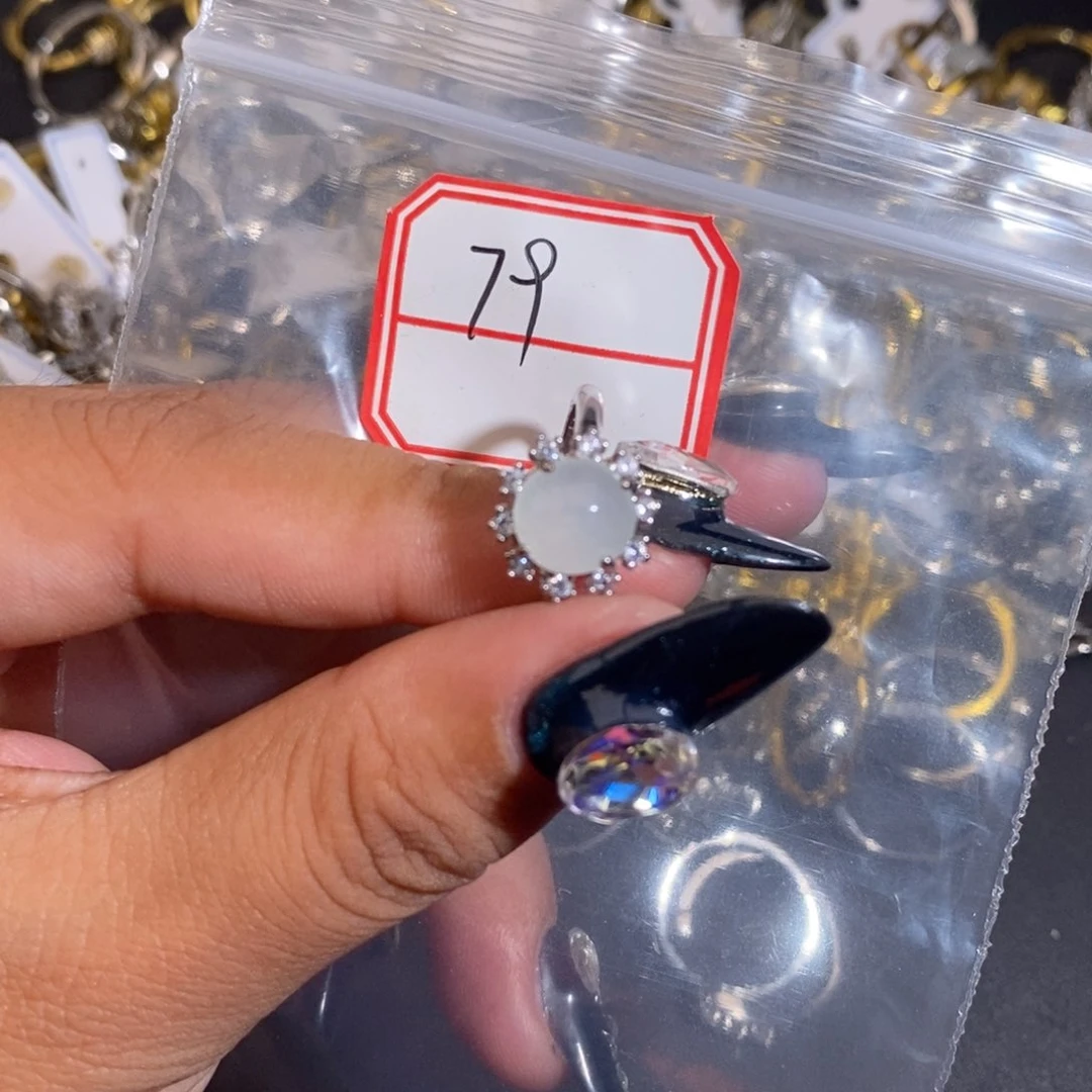 翡翠戒指合金翡翠首饰