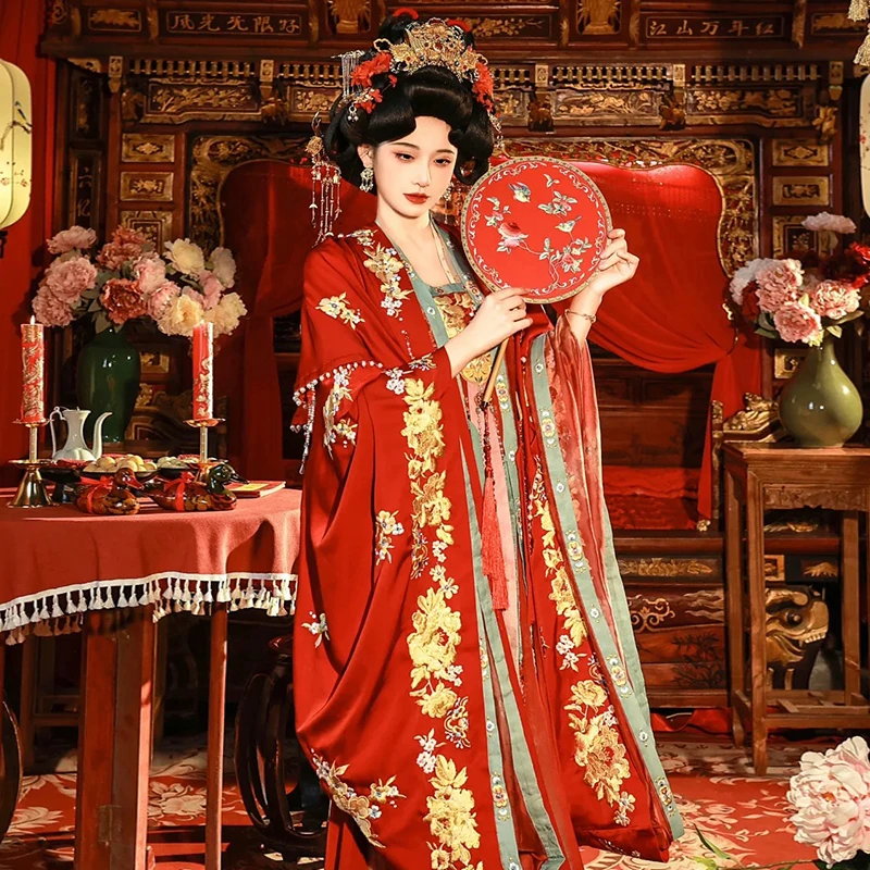 唐制婚服2025新款新娘中式结婚敬酒服重工凤冠霞帔汉服出嫁衣678