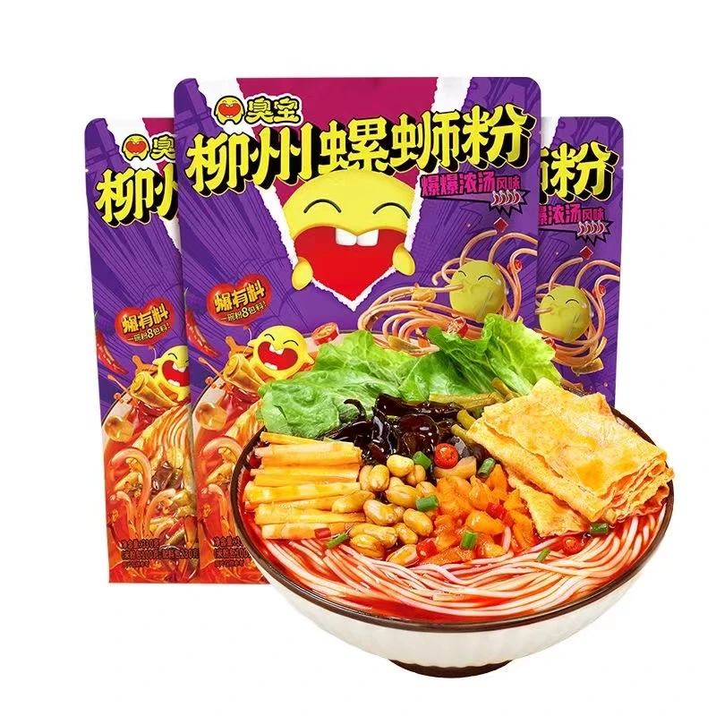 臭宝螺蛳粉330g袋装大片腐竹柳州螺蛳爽滑米粉米线夜宵爆爆浓汤