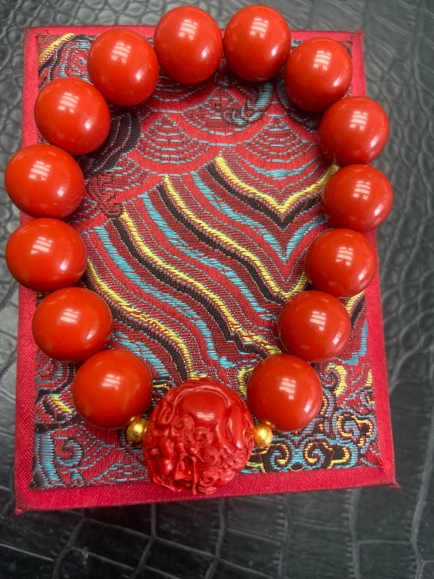 【镇店收藏 正品保障】 208精美红色貔貅手链