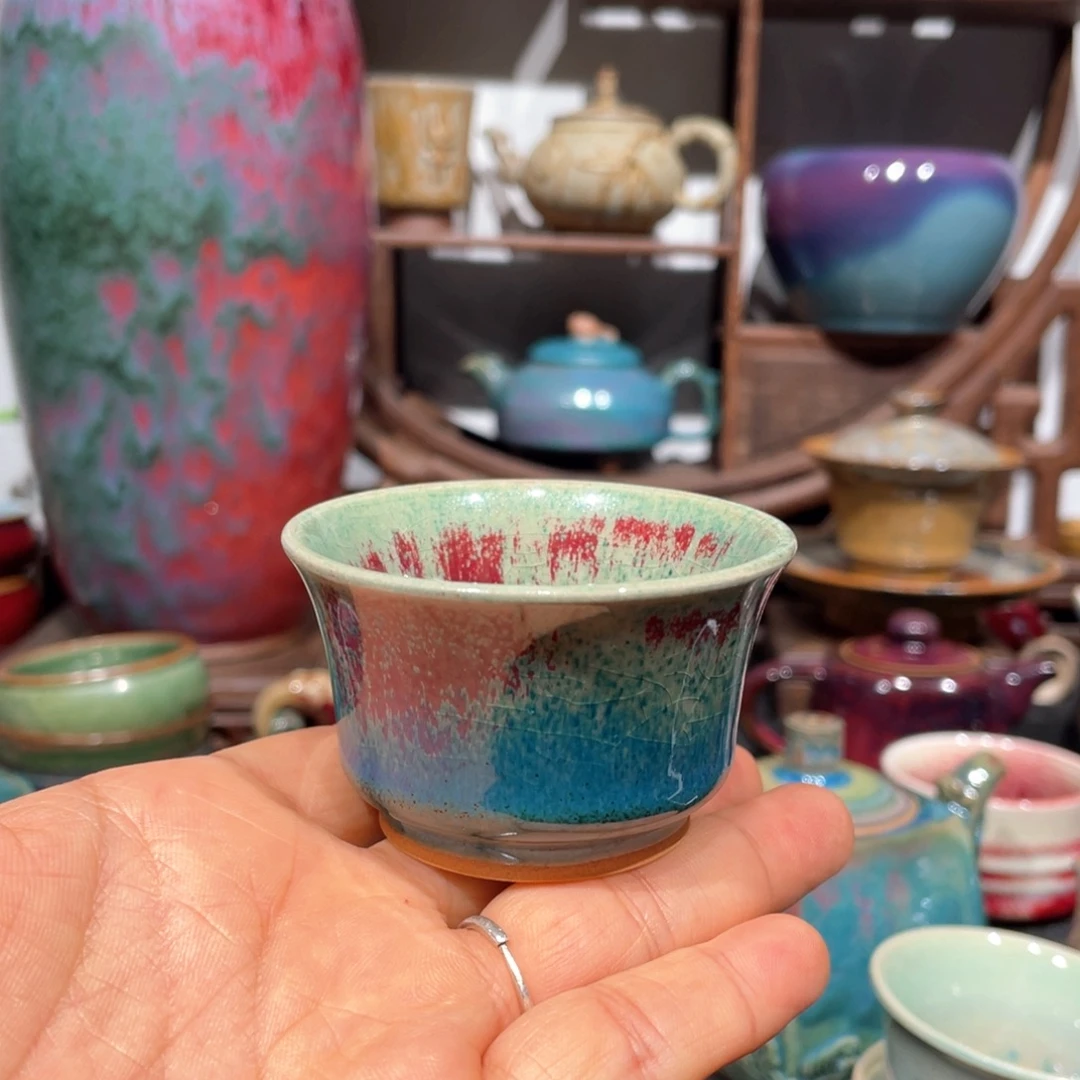 中国神后钧瓷茶器