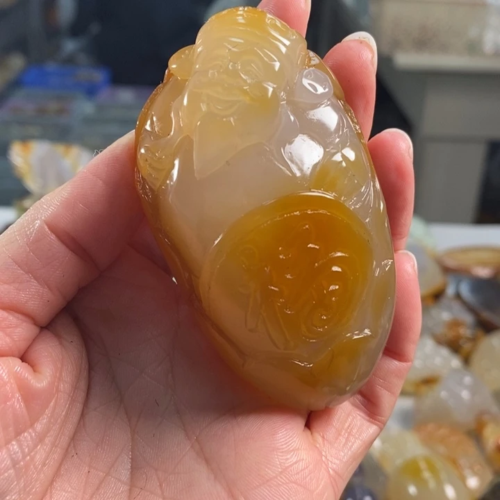 玛瑙/玉髓吊坠(不含链)未镶嵌