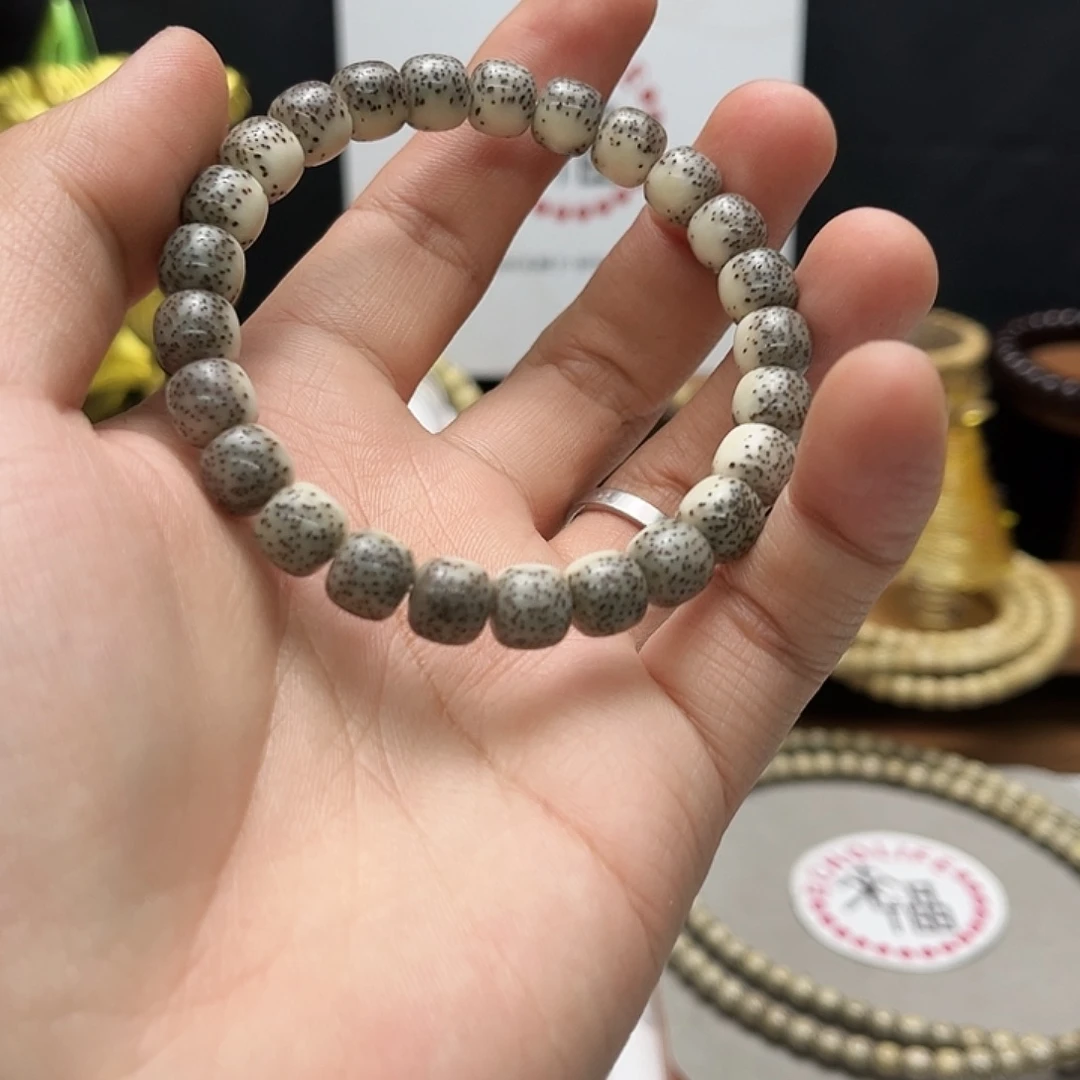 手串星月菩提绿背河豚大高货