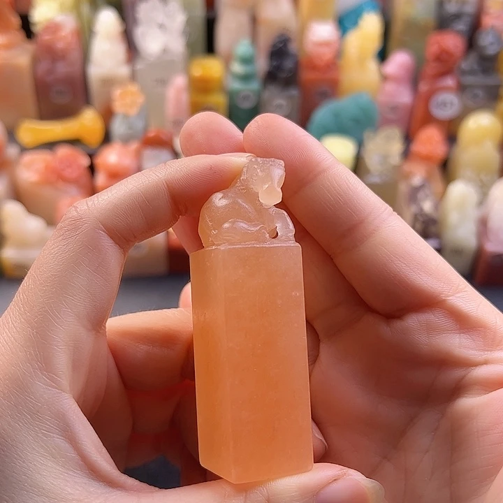 云南石印石手工定制2厘米，马，包刻字