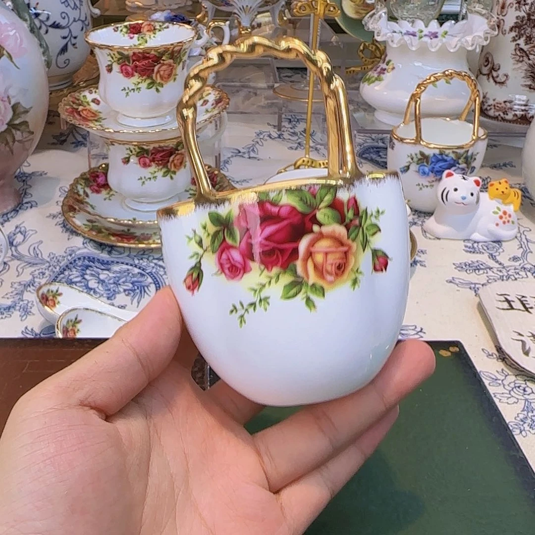 欧洲瓷器咖啡杯摆件系列