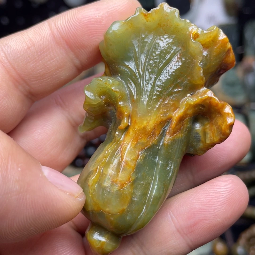 岫岩河磨玉（透闪石质玉）未镶嵌颈饰