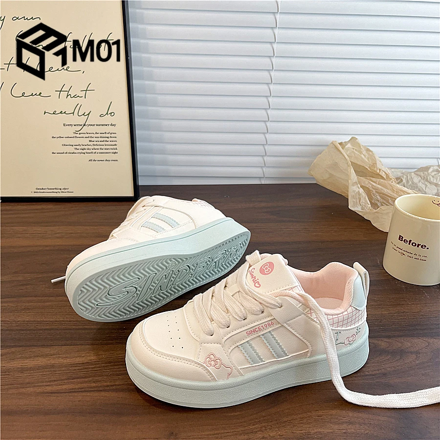 M01潮鞋欧若风小白鞋女秋季新款百搭爆款休闲配裙子的板鞋运动鞋