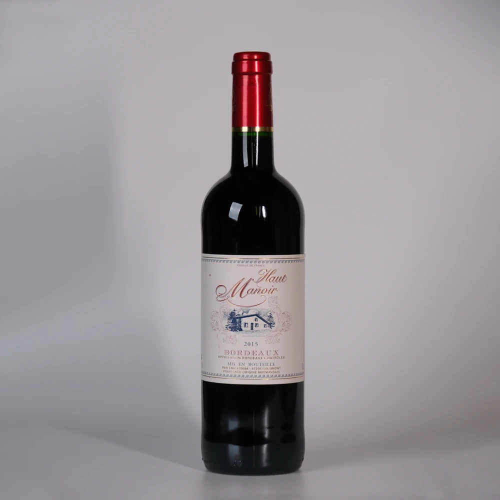 法国AOC等级波尔多产区红亭庄园干红葡萄酒原瓶进口750ml*6