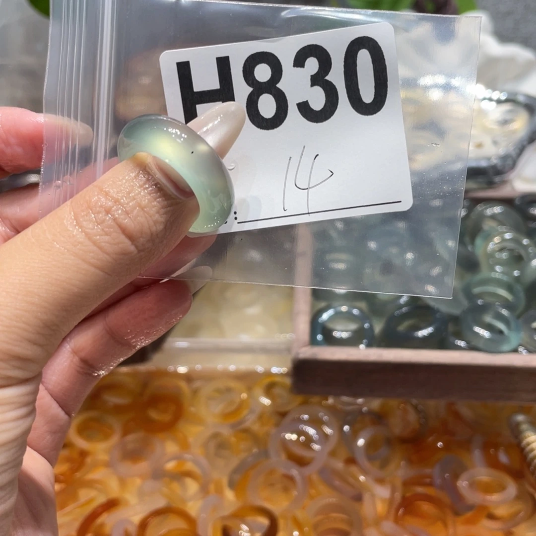 玛瑙/玉髓未镶嵌戒指830