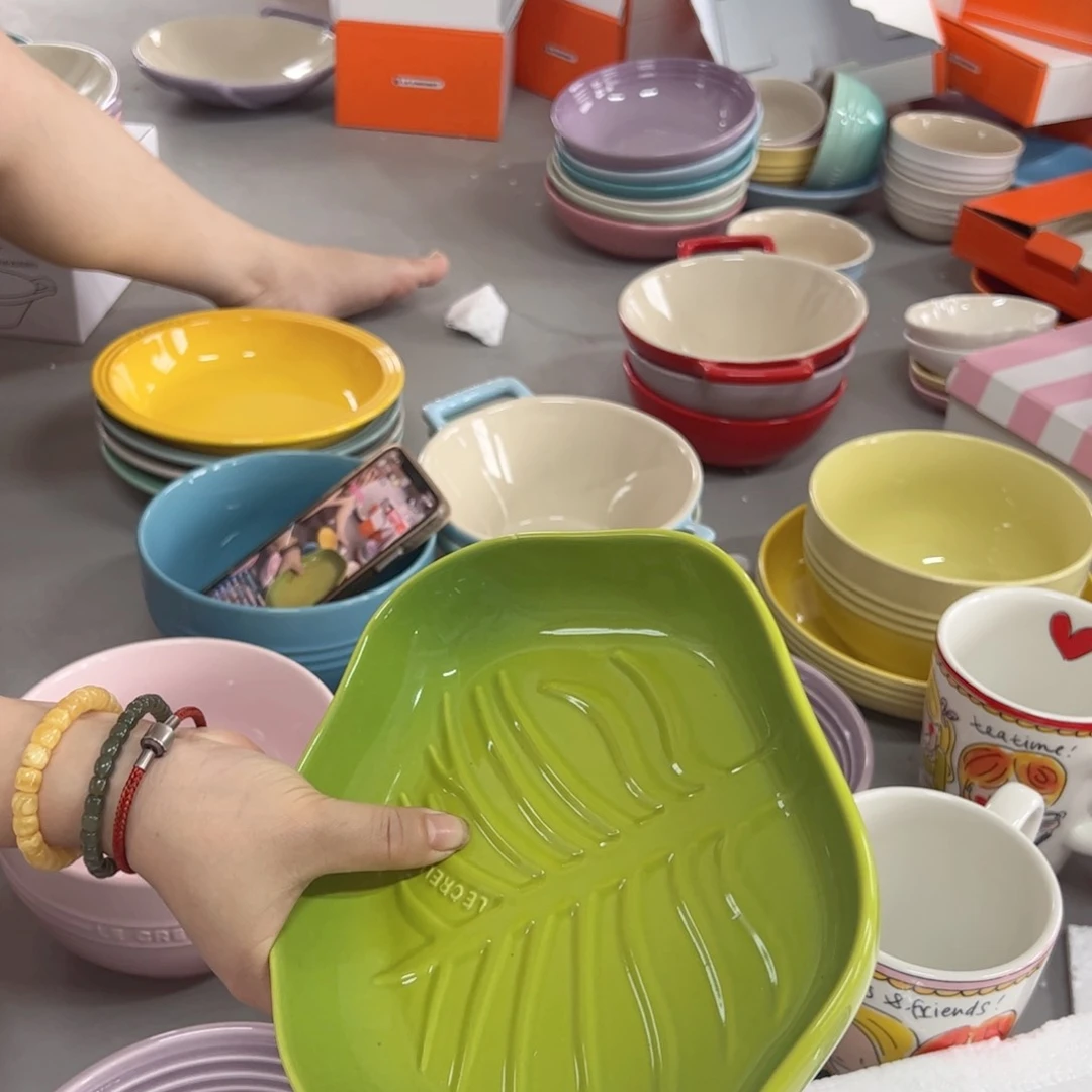 老姊妹家瓷器好漂亮包菜