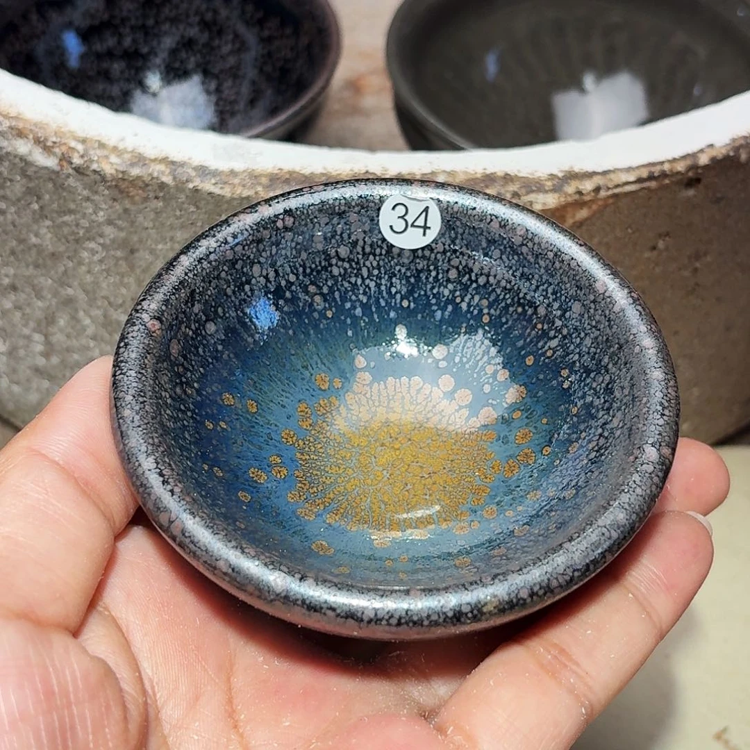 雪***狐茶盏义兴龙窑建盏34