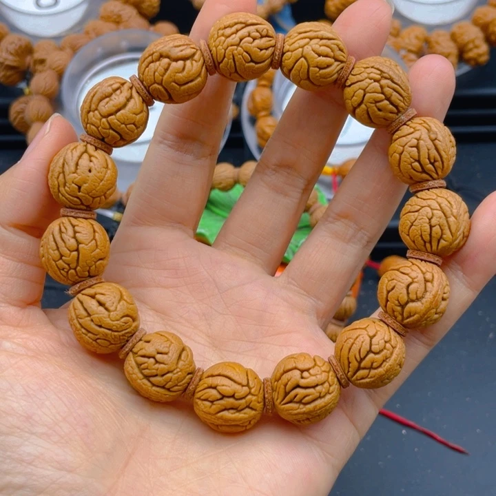 吊坠桃核精品龙珠17尺寸捡漏