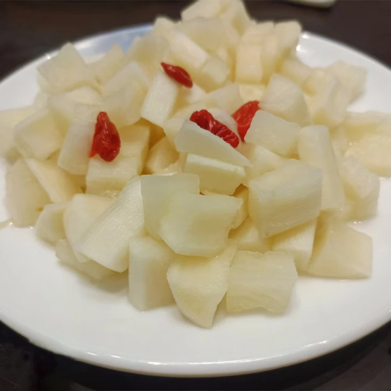 爽脆萝卜块离口开胃解腻罗布丁