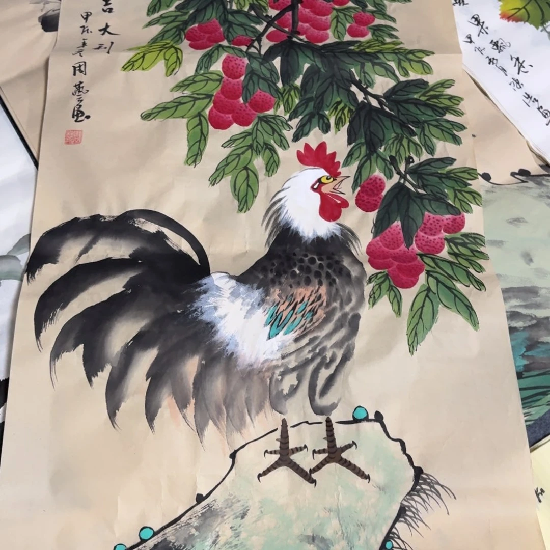 国画晓彤美术馆直播间