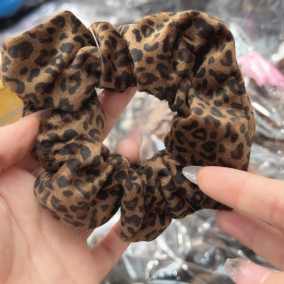 皮质铁合金豹纹肠圈