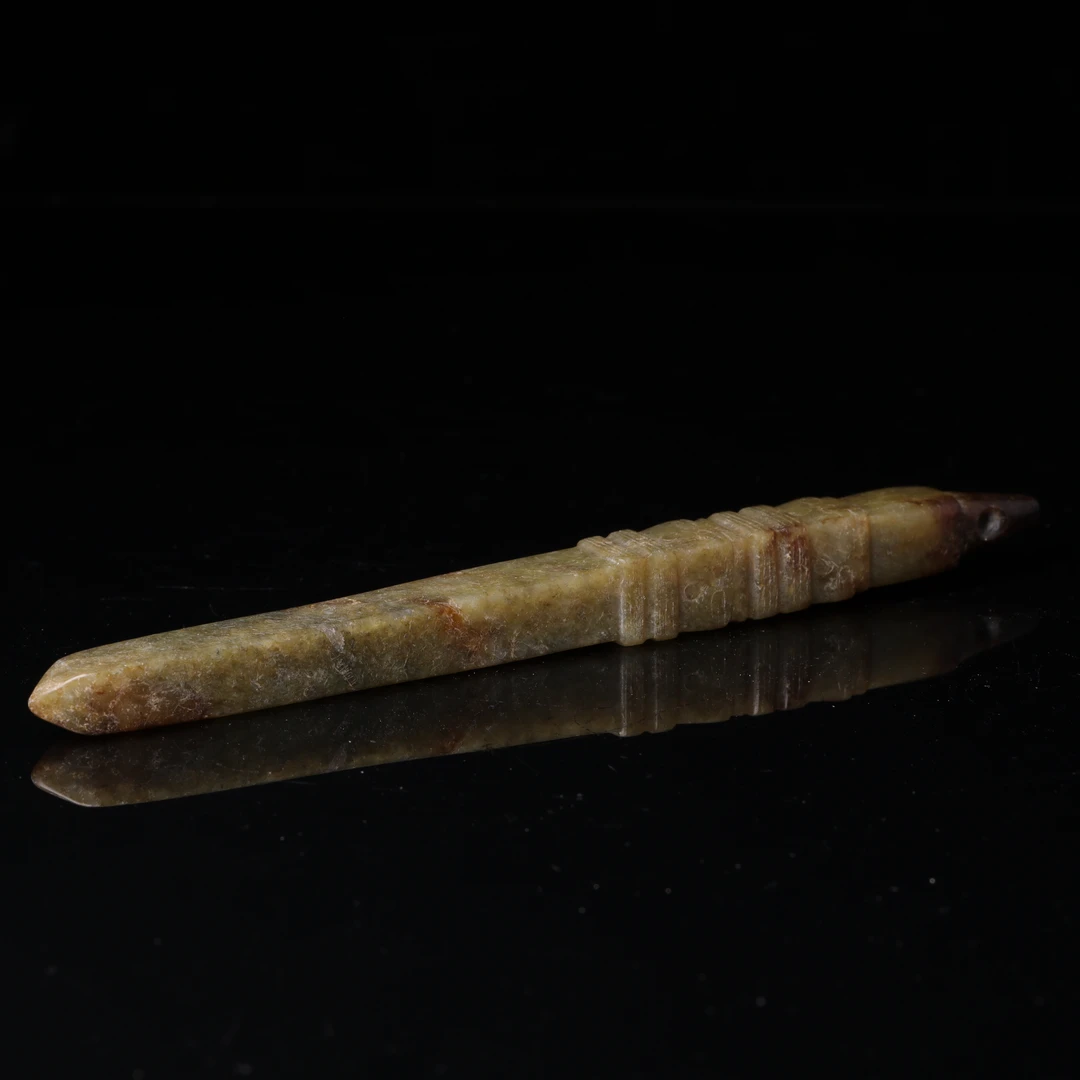 明代河磨玉锥形器-NX