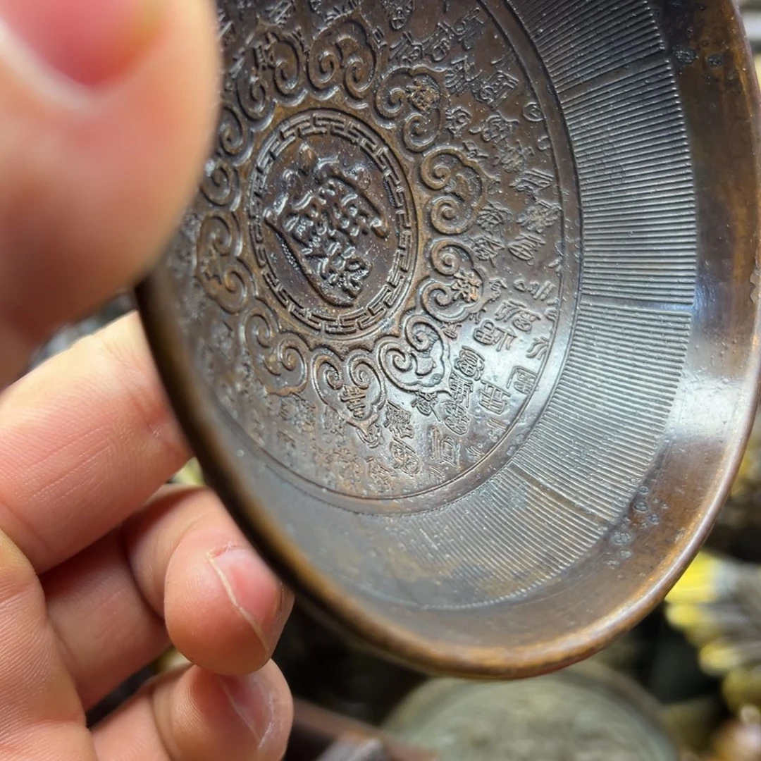 铜摆件欢迎欢迎你