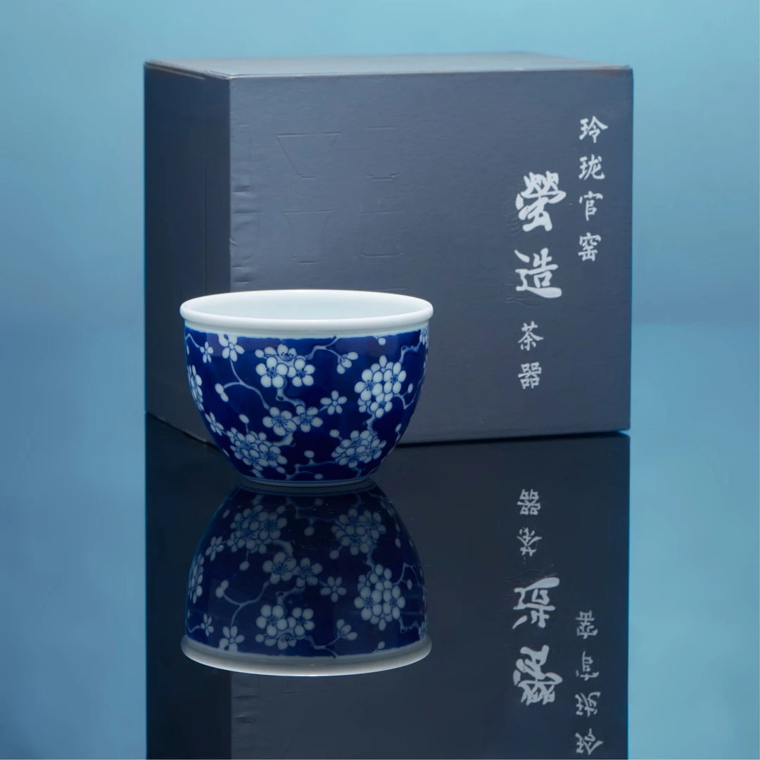 【玉柏玲珑】  萤造-冰梅大缸杯