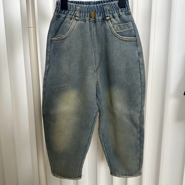 【捡漏】加绒牛仔裤