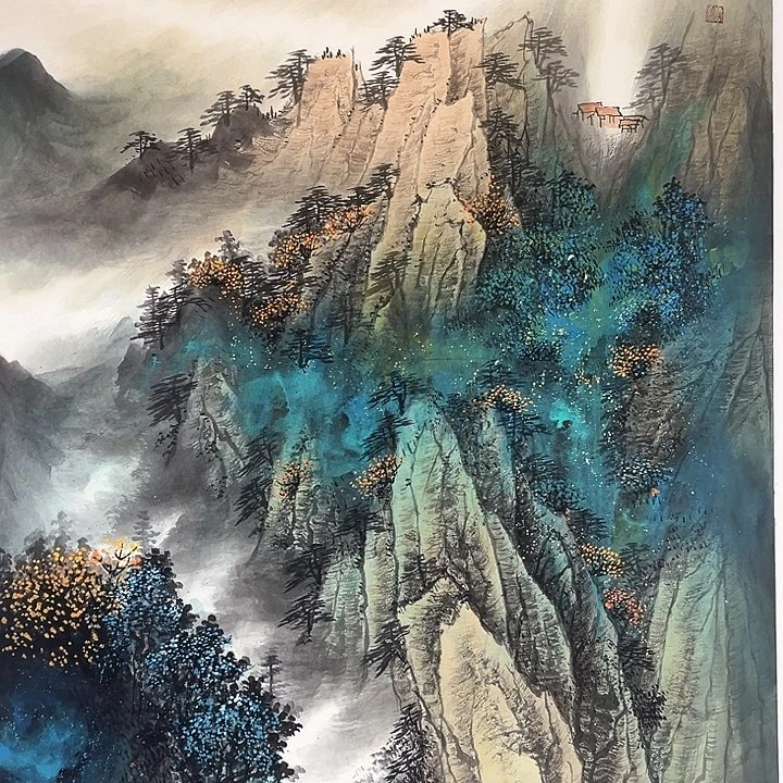 国画国画作品展览等