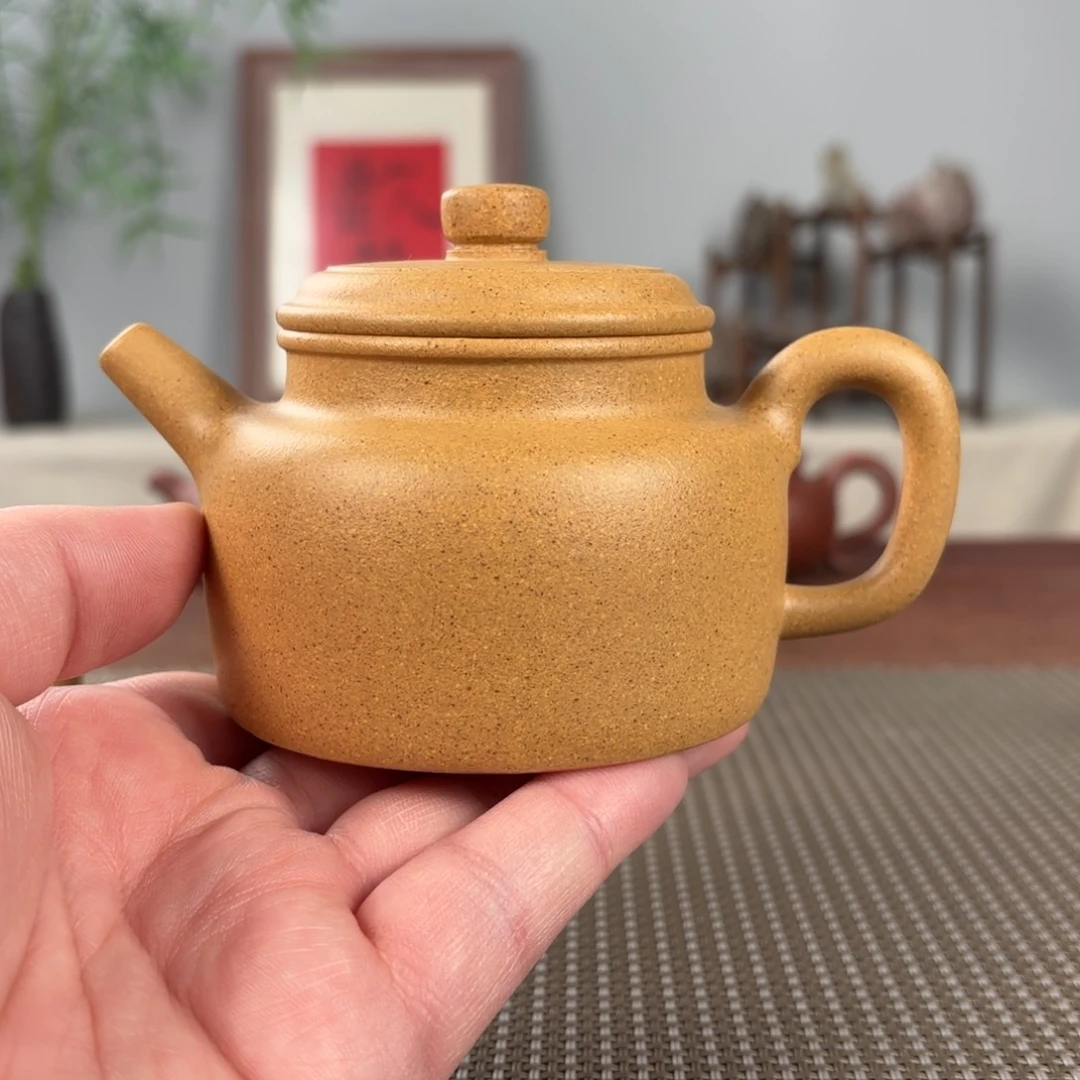 紫砂茶壶黄龙山原矿紫砂壶