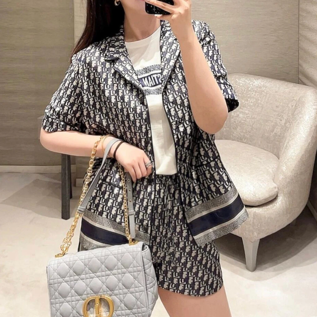 95新 DIOR/迪奥 短袖衬衫/34码/Xsp32207