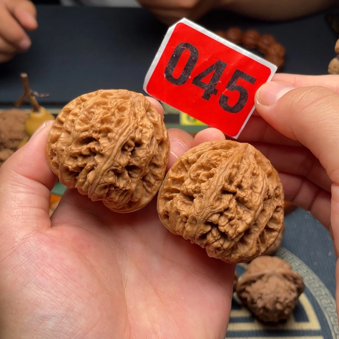 吊坠文玩核桃45粗筋045号