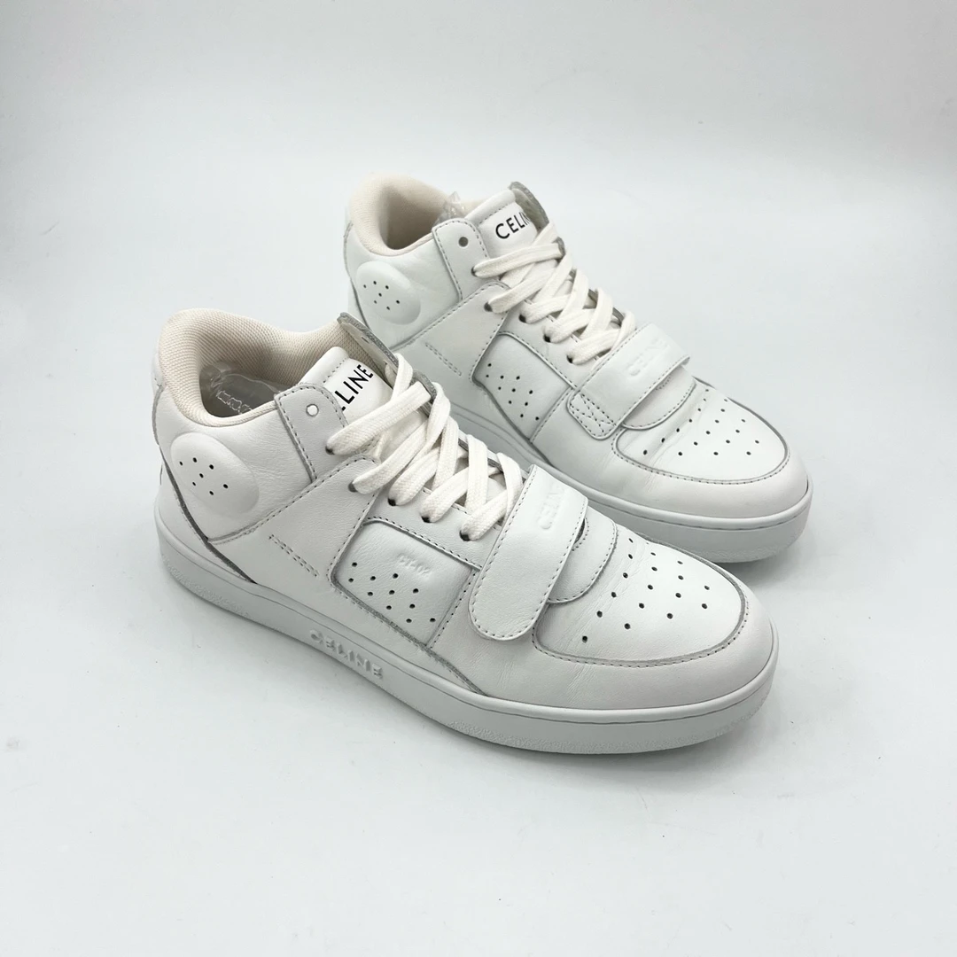 95新 Celine/思琳 celine/37码/白色logo低帮板鞋/95新/pp426404