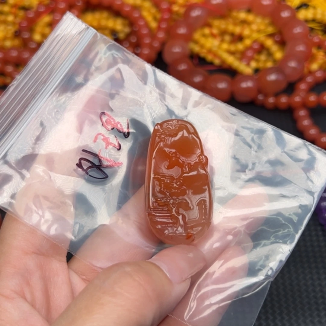 南红玛瑙未镶嵌手链