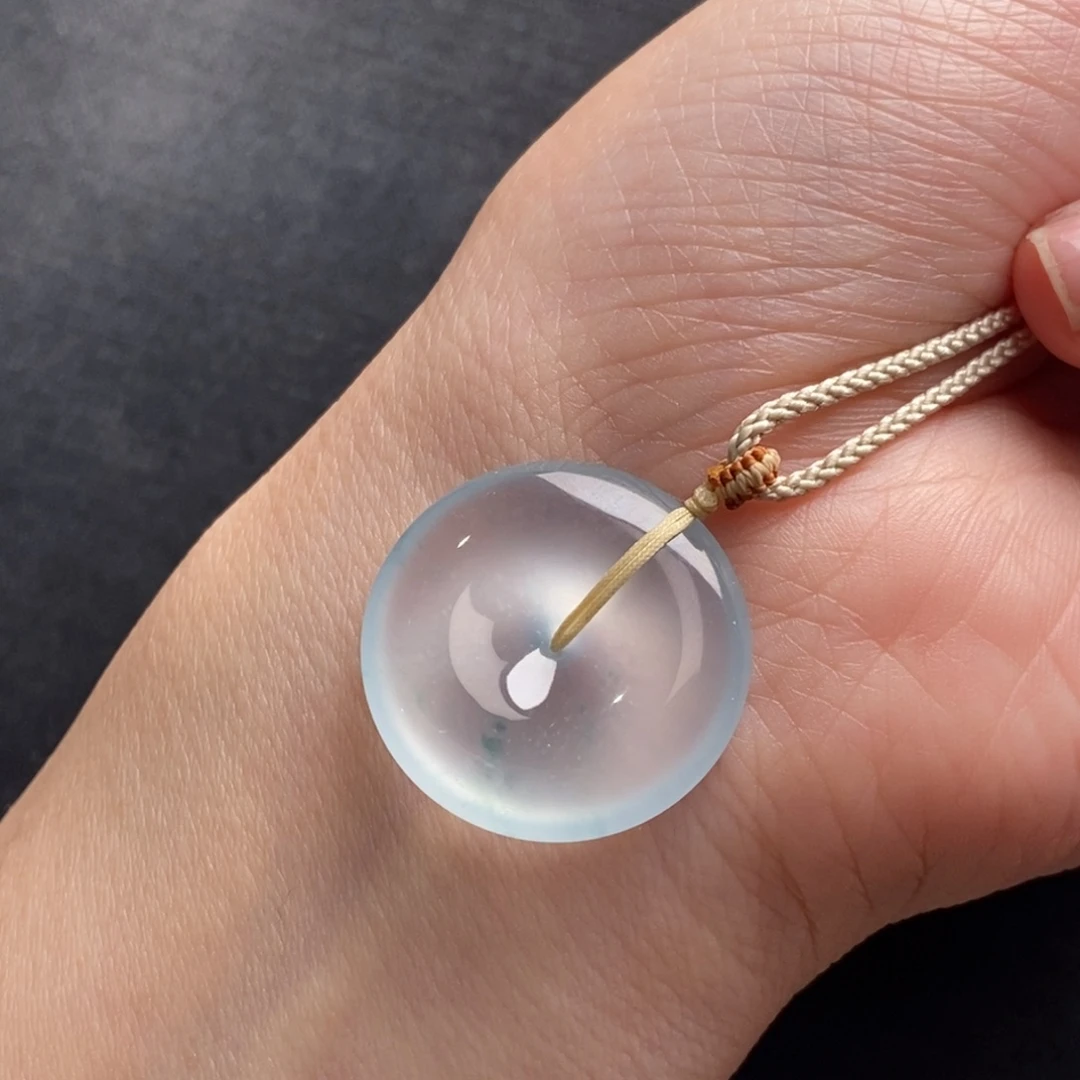 翡翠未镶嵌颈饰23.8-5.2