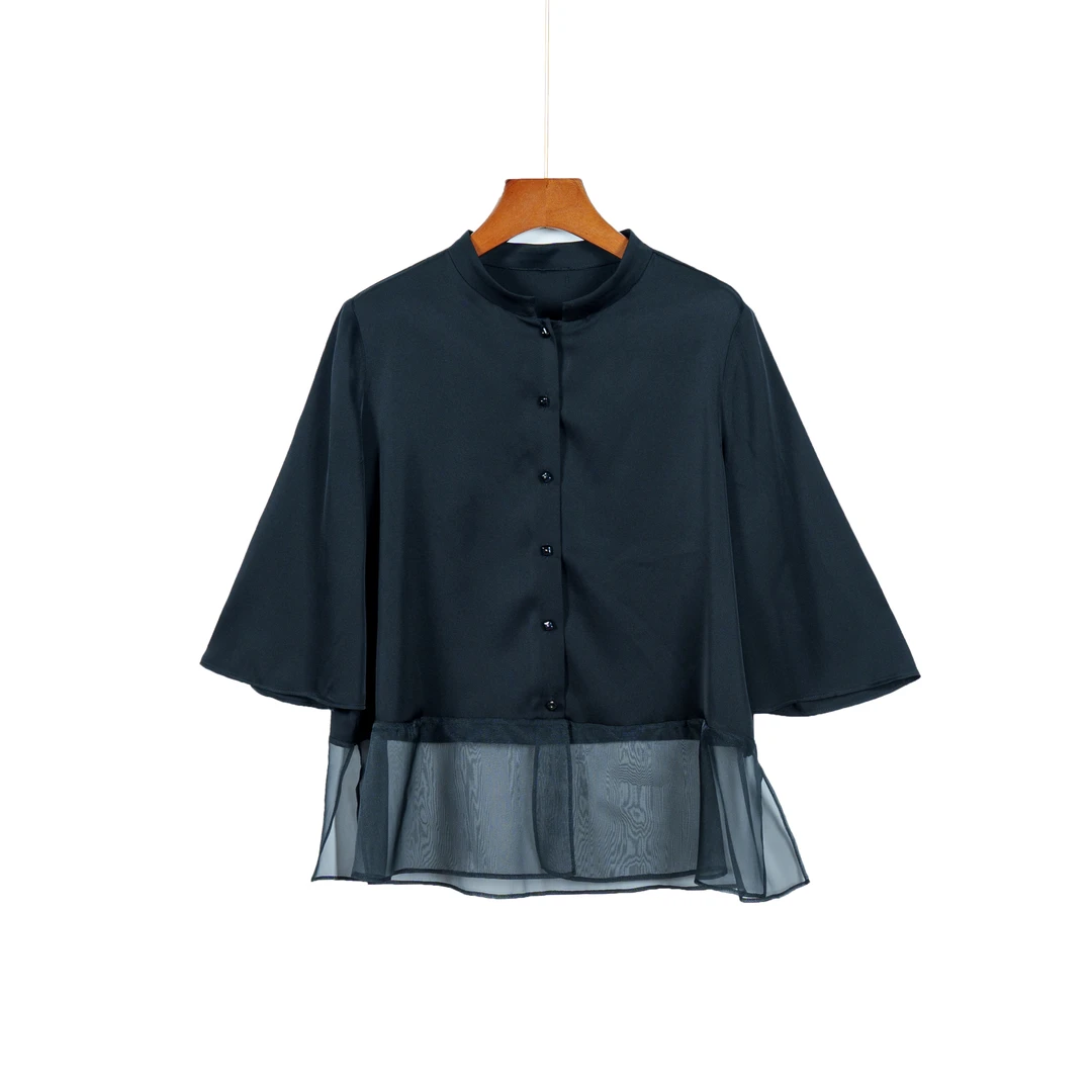 朱总原创设计1Y003竹影流云·素襟上衣