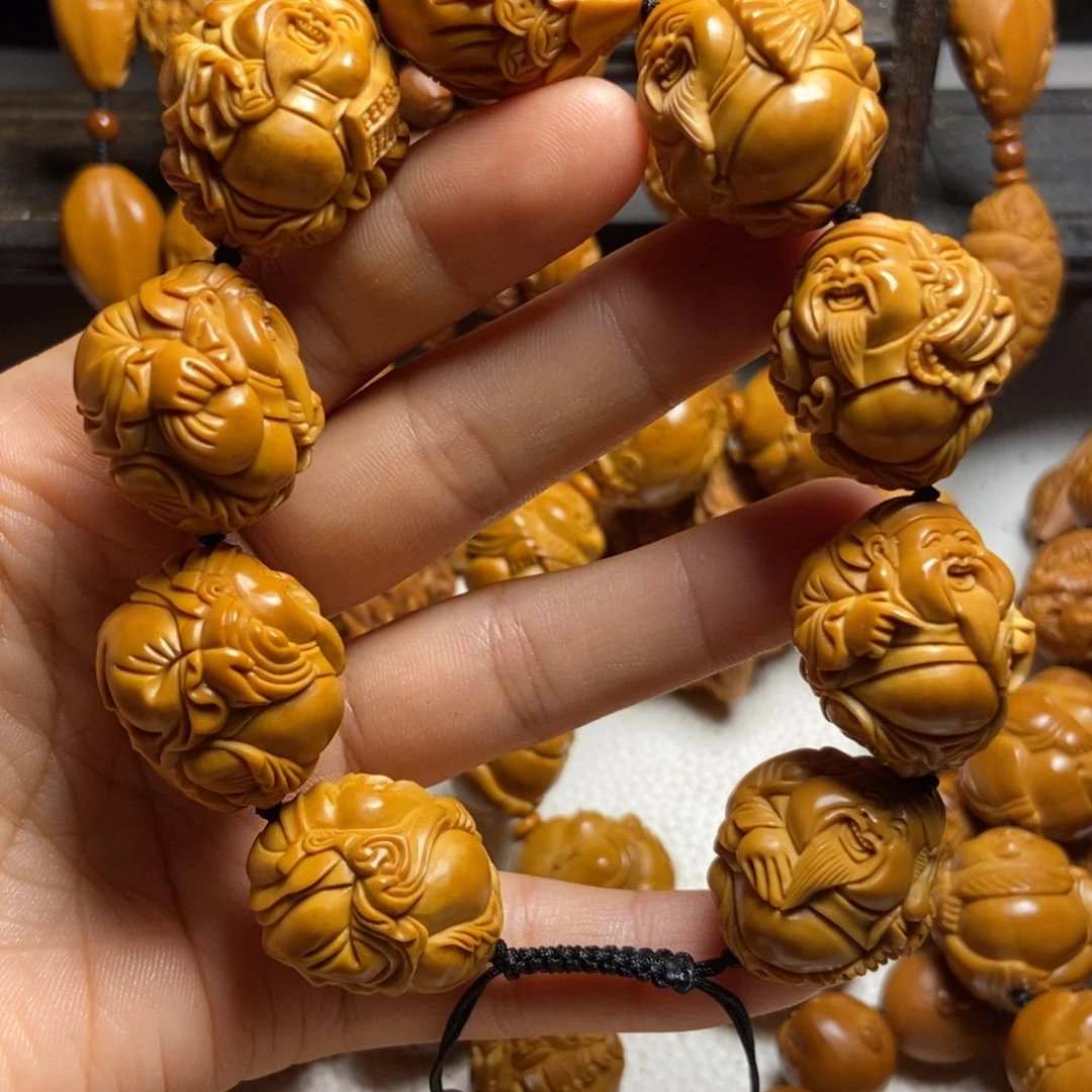 【闪购商品】手串/手链橄榄核‘*八宝财神