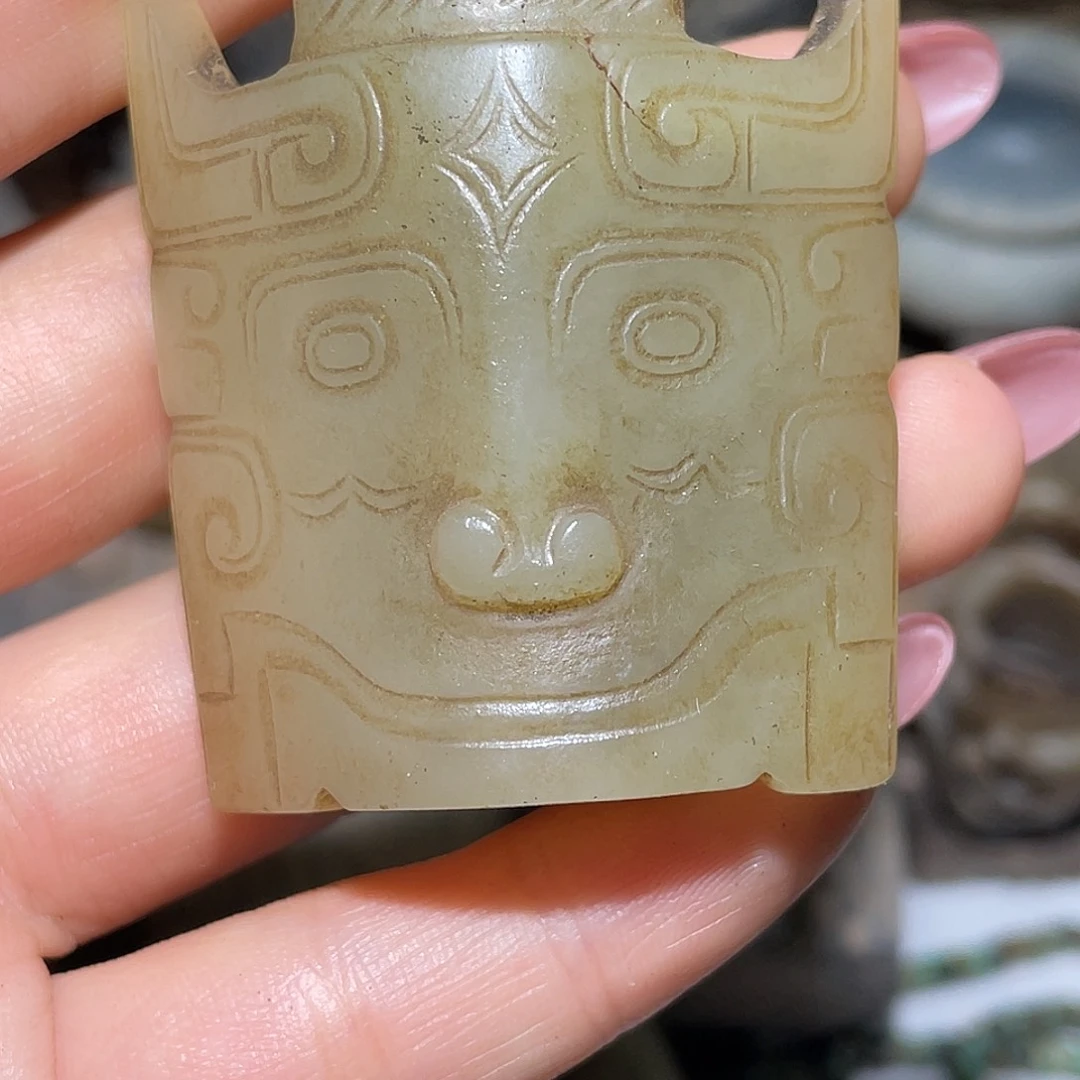 用***3未镶嵌和田玉（糖玉）挂件
