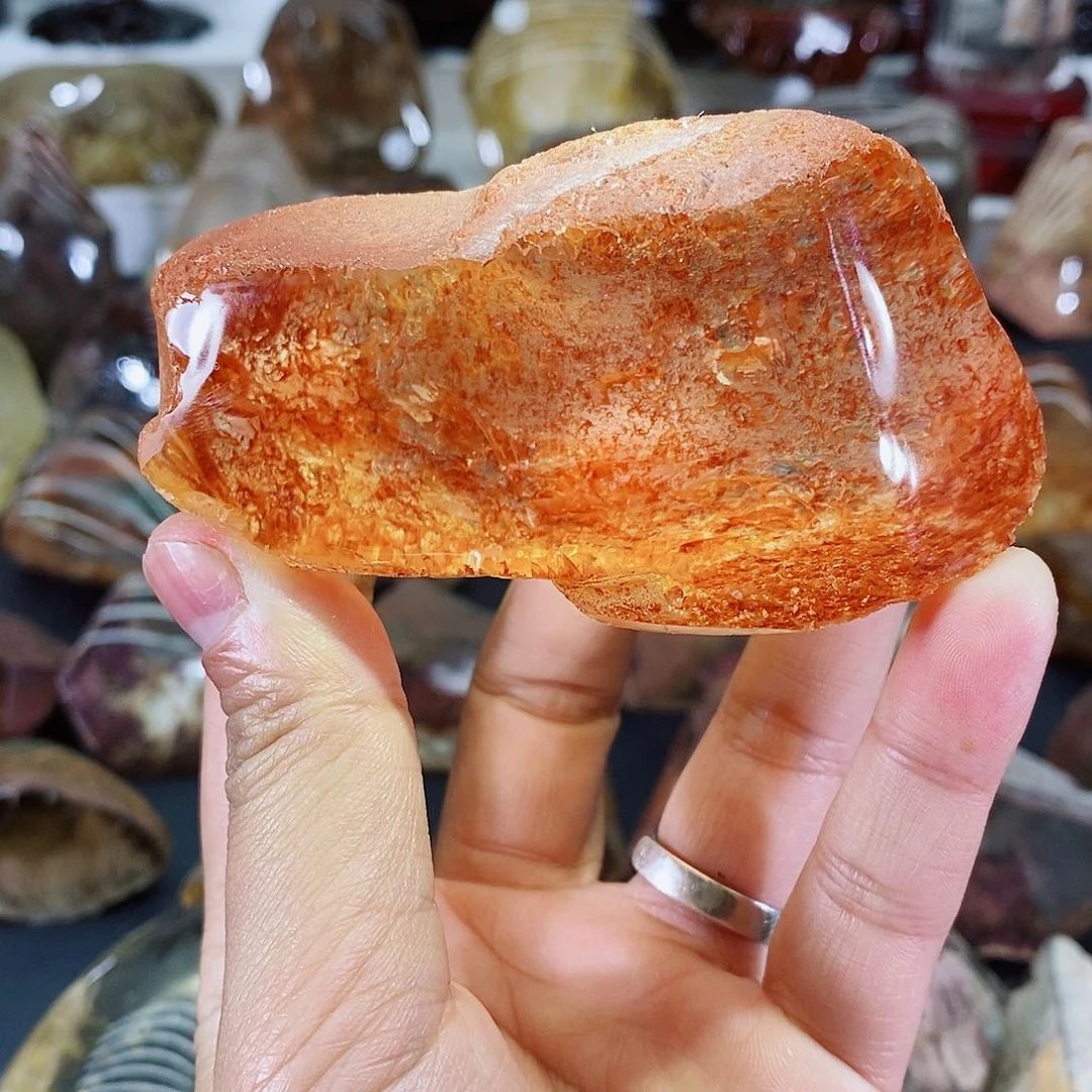 【闪购商品】水晶车挂未镶嵌牛*天然水晶原石
