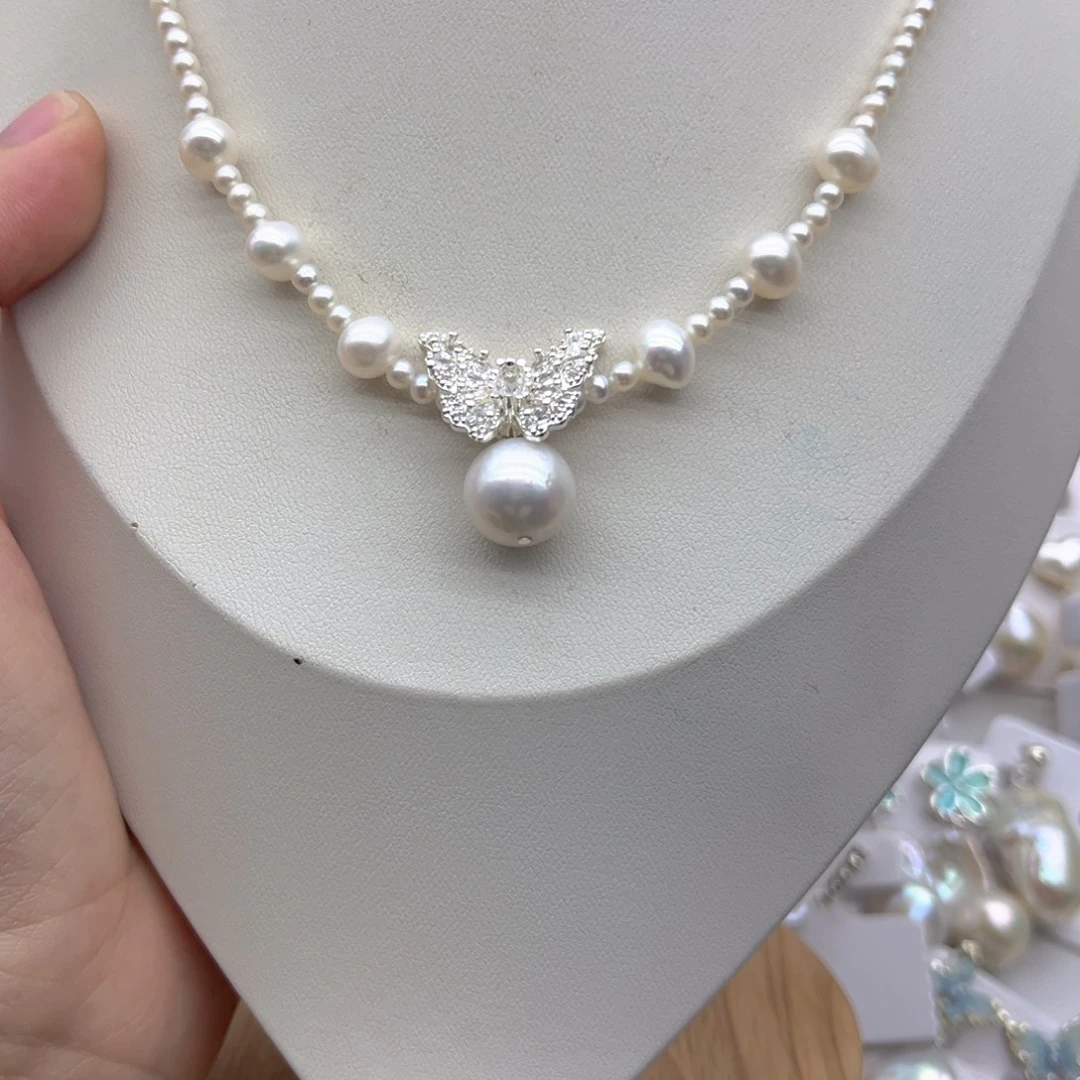 未镶嵌淡水珍珠颈饰