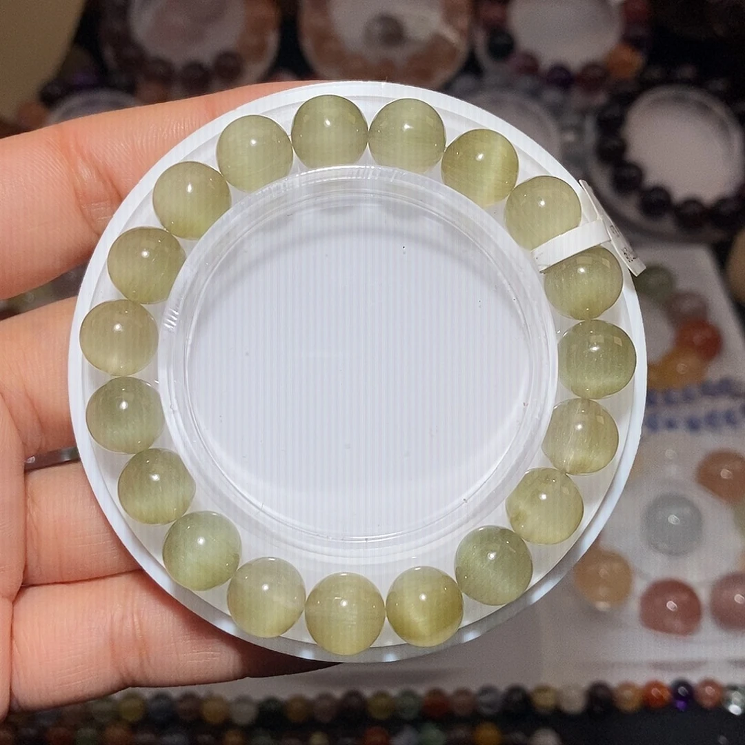 手链水晶未镶嵌绿兔毛手链10.2