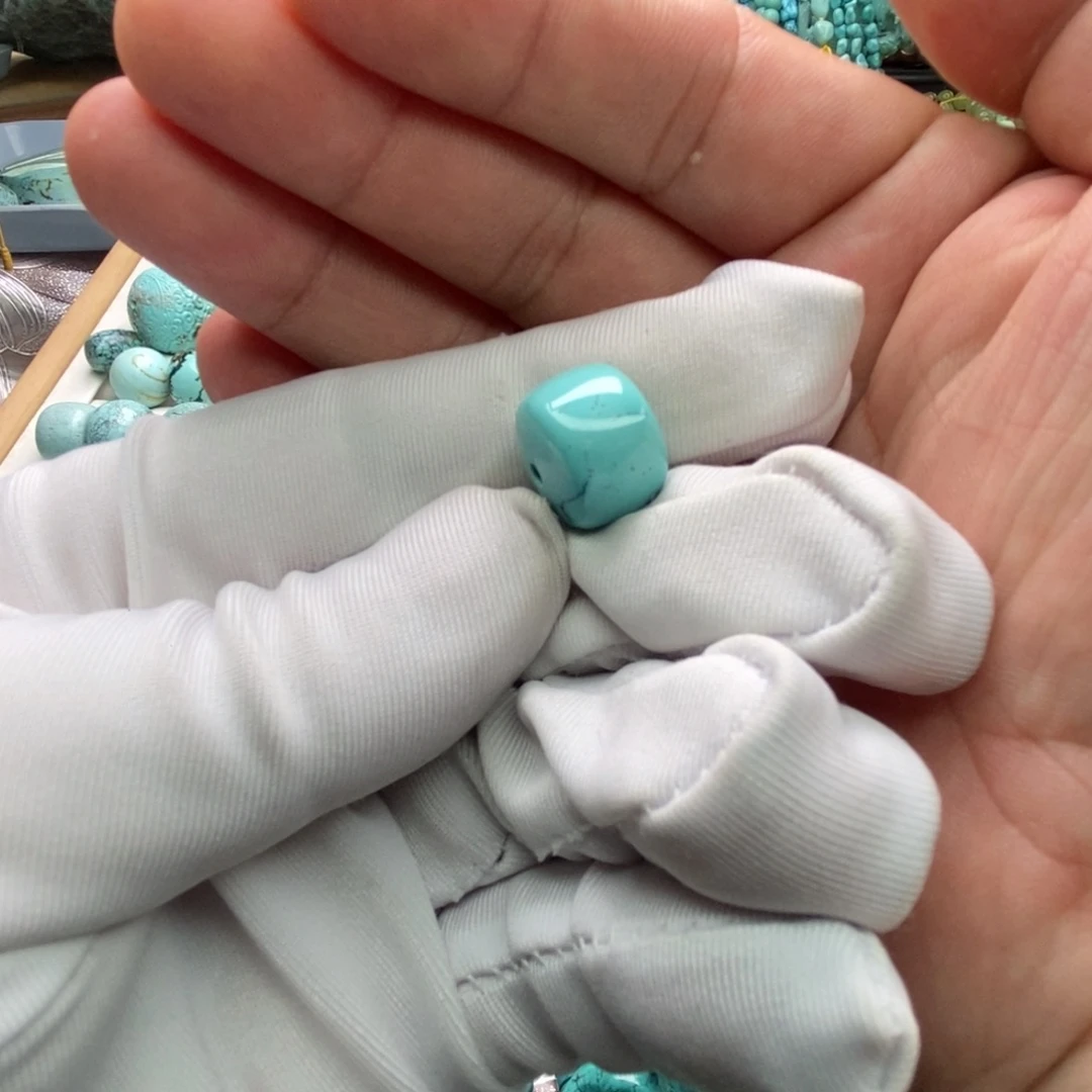 绿松石未镶嵌原矿绿松石108